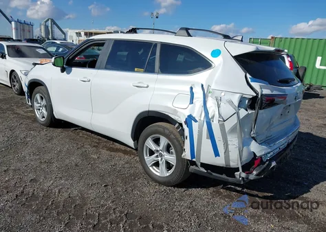 2023 Toyota Highlander Hybrid Le из США, поврежденный, VIN 5TDZARAH5PS020927